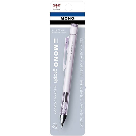 Tombow MONO Graph Neutral Mekanik Kurşun Kalem 0,5mm Blisterli Mat Mor