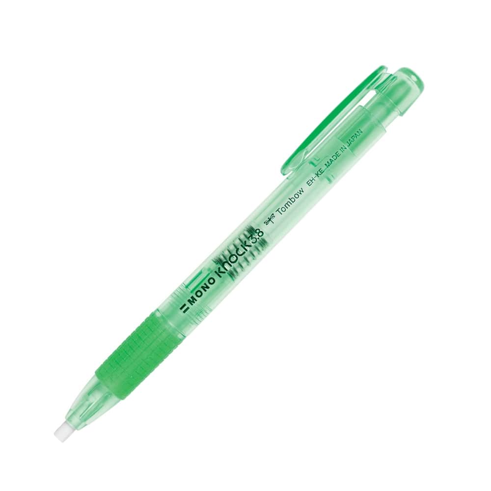 Tombow Mono Knock Kalem Silgi Yeşil
