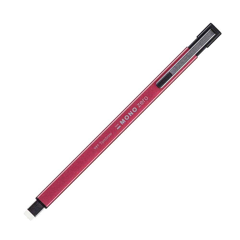 Tombow MONO Zero Metal Kalem Silgi Yassı Uç (2.5x5mm) Metalik Pembe