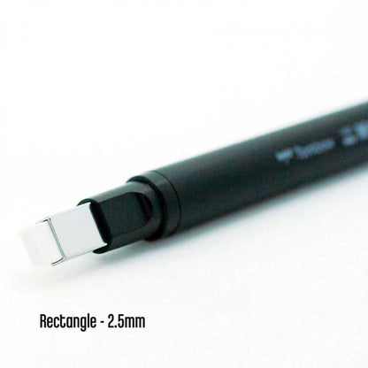 Tombow MONO Zero Flat Kalem Silgi Yassı Uç (2.5x5mm) Çizgili