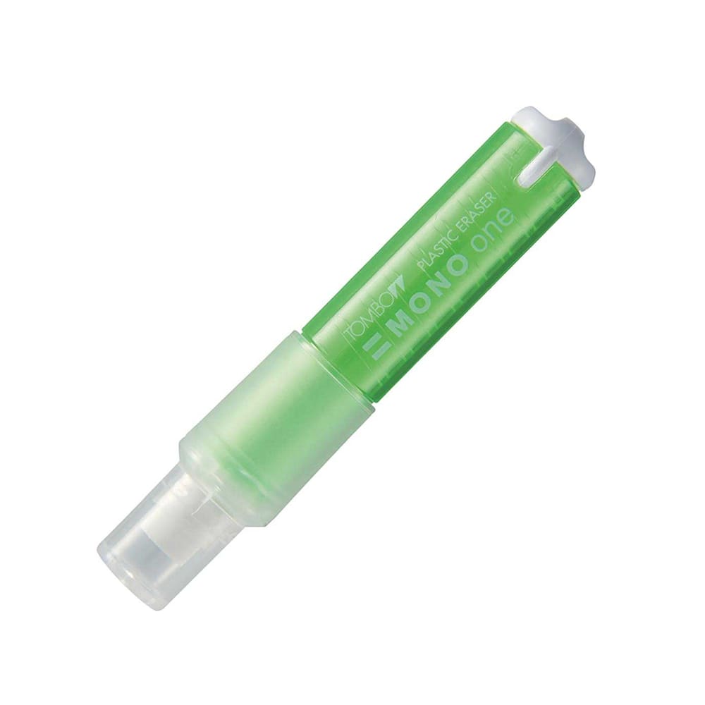 Tombow MONO One Çevirmeli Tüp Silgi Yeşil