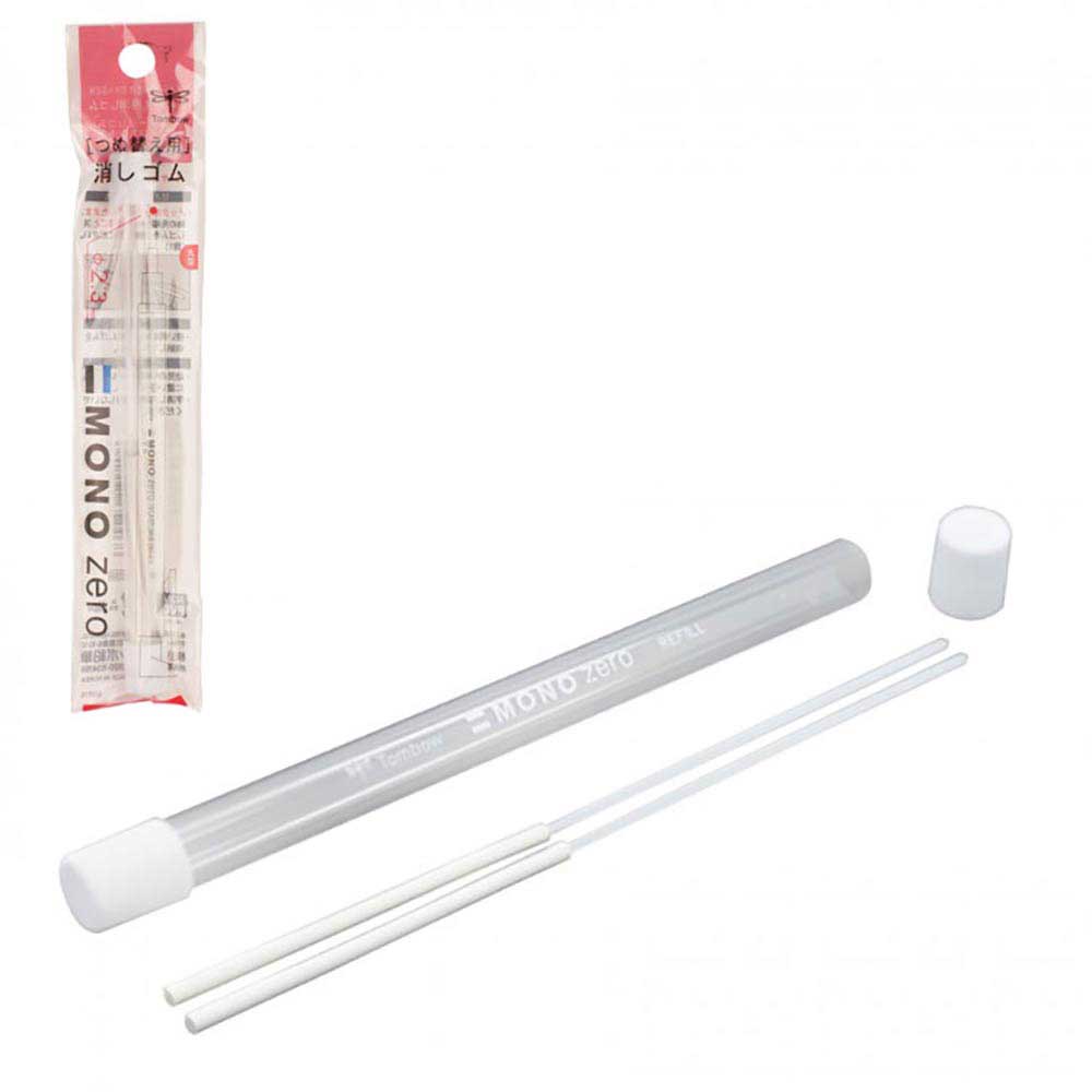 Tombow MONO Zero Fine Kalem Silgi Yedeği Yuvarlak Uç 2'li Paket