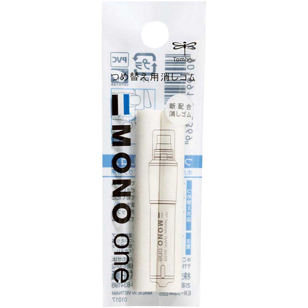 Tombow MONO One Çevirmeli Tüp Silgi Yedeği 2'li Paket