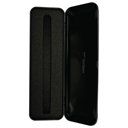 Tombow ZOOM Kalemler İçin Hediyelik Boş Metal Kutu (1 adet için) Siyah