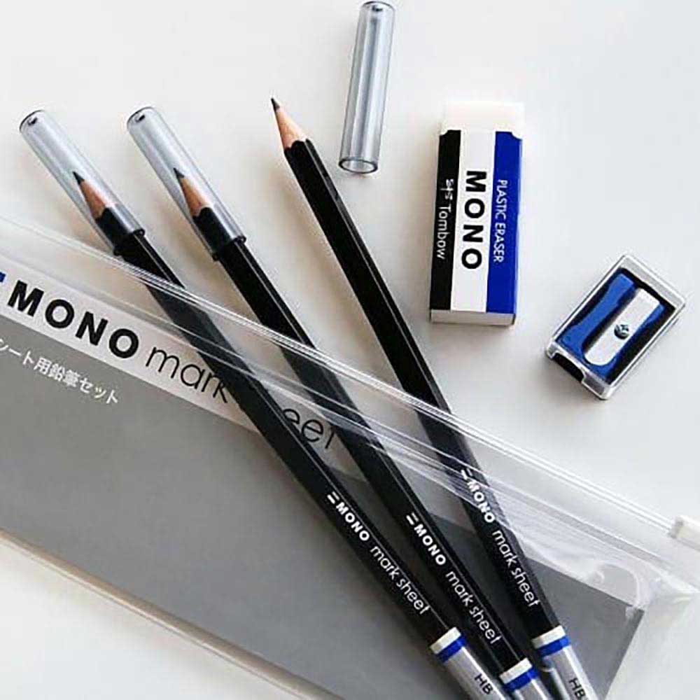 Tombow MONO Mark Sheet Dereceli Form Doldurma Kalemi HB Çantalı Set