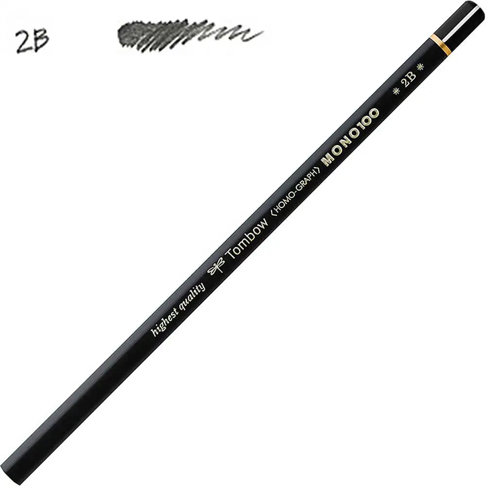 Tombow MONO-100 Dereceli Kurşun Kalem 2B