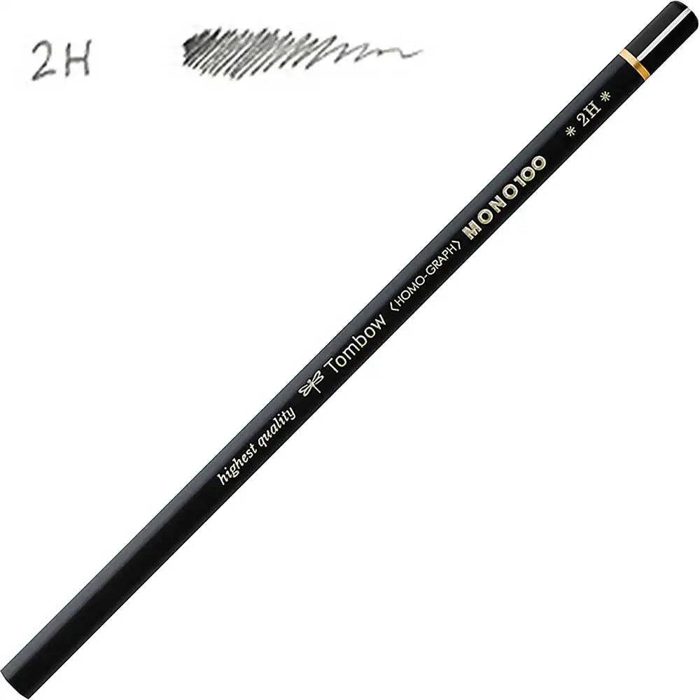 Tombow MONO-100 Dereceli Kurşun Kalem 2H