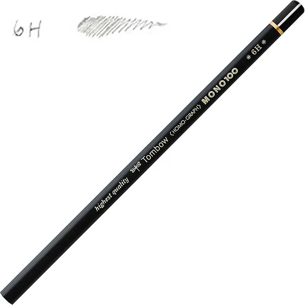 Tombow MONO-100 Dereceli Kurşun Kalem 6H
