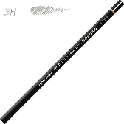 Tombow MONO-100 Dereceli Kurşun Kalem 3H
