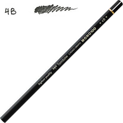Tombow MONO-100 Dereceli Kurşun Kalem 4B