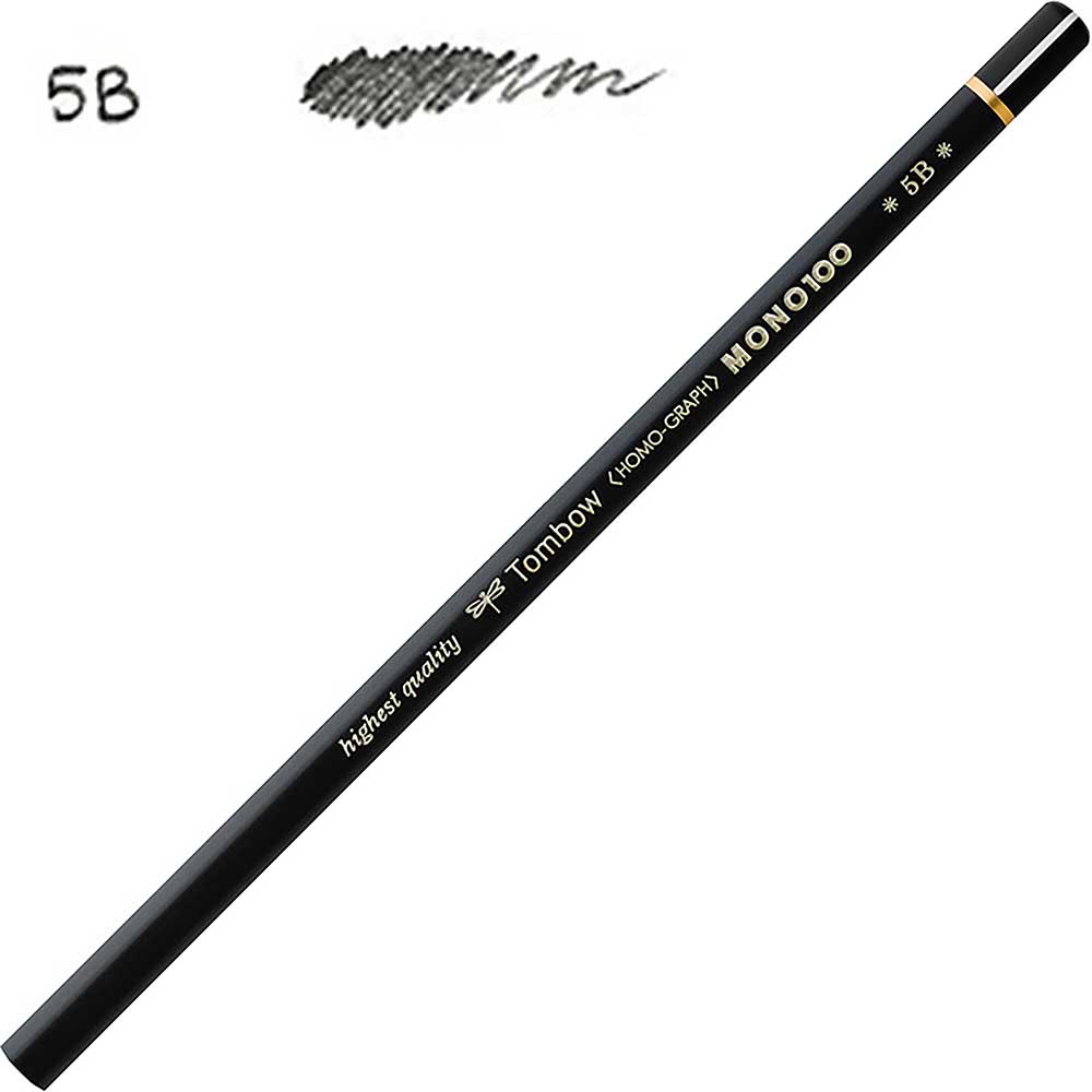 Tombow MONO-100 Dereceli Kurşun Kalem 5B