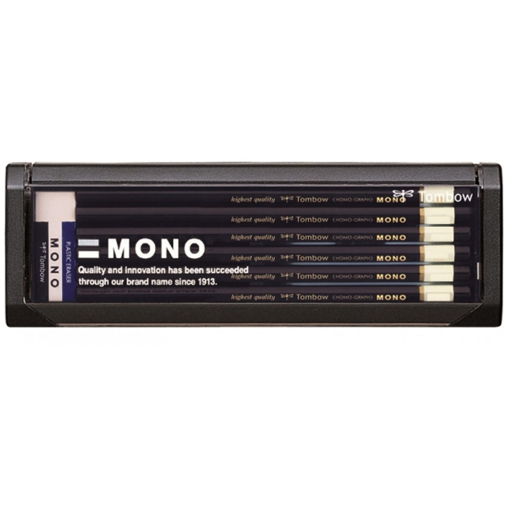 Tombow MONO Dereceli Kurşun Kalem Seti (6H-6B, 12 adet)