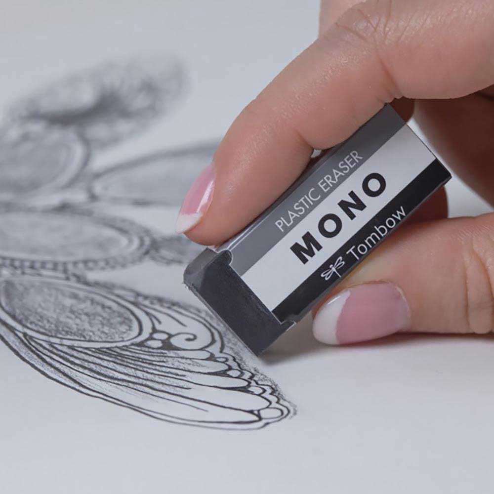 Tombow MONO Silgi 17x11x43mm Siyah
