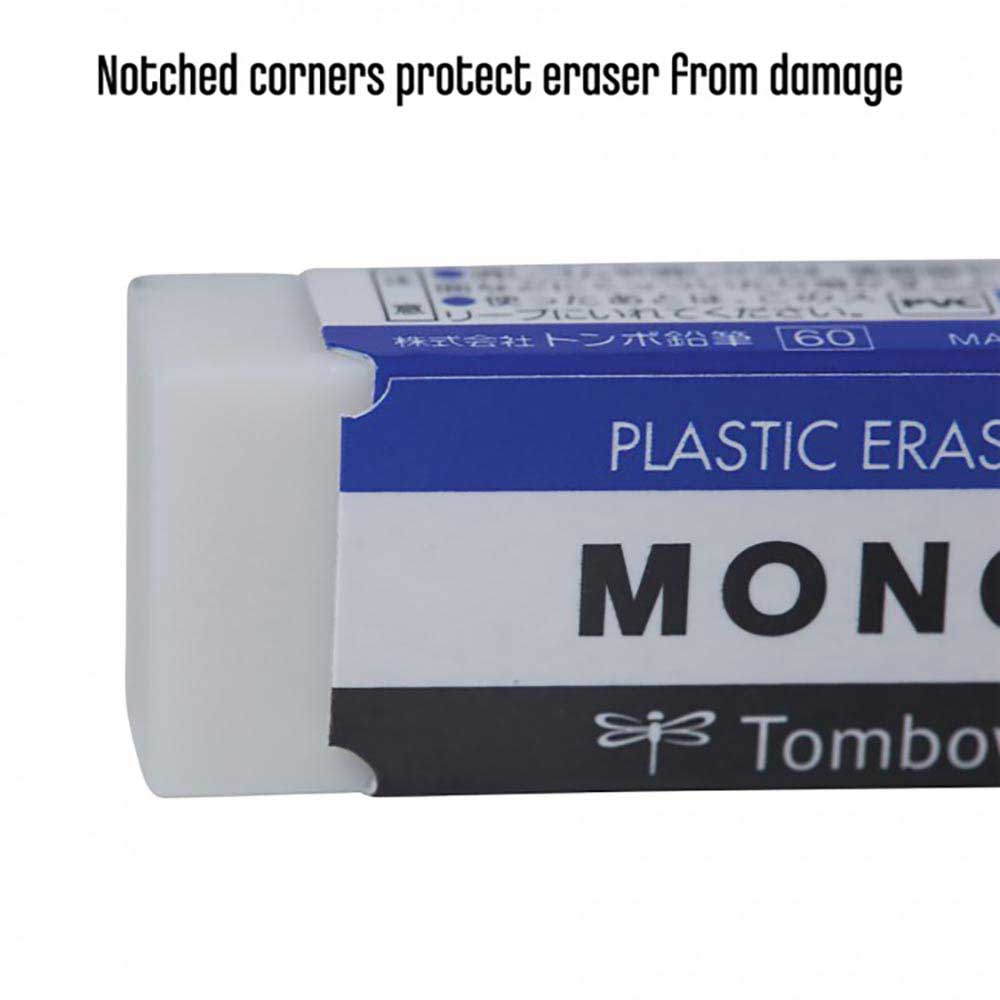 Tombow MONO Silgi 23x11x55mm Beyaz