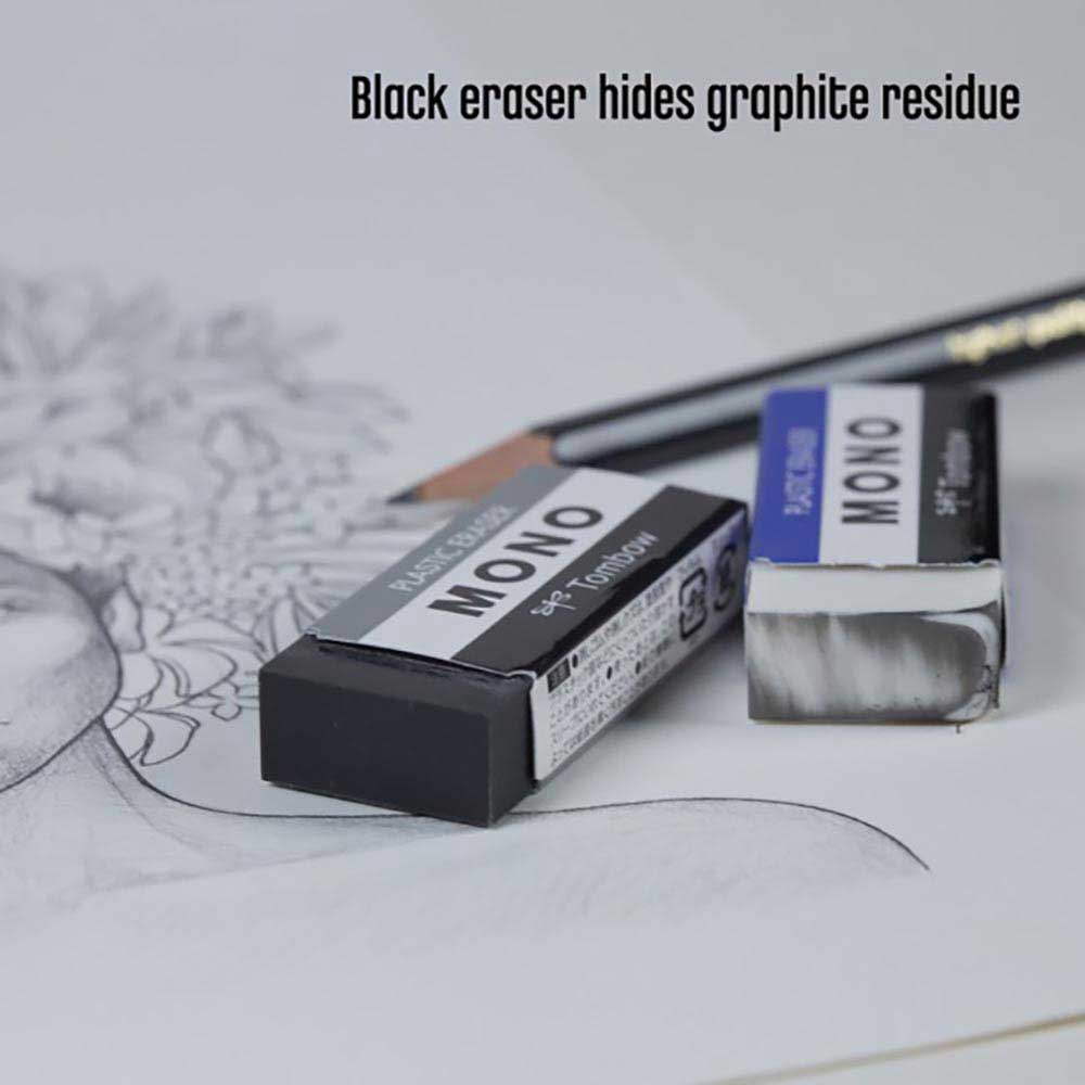 Tombow MONO Silgi 23x11x55mm Siyah