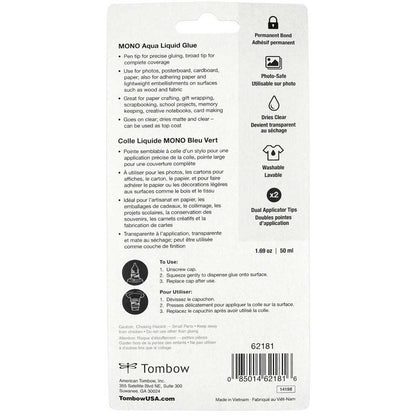 Tombow AQUAPIT Çift Uçlu Doldurulabilir Likid Yapıştırıcı 50ml