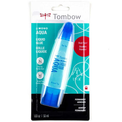 Tombow AQUAPIT Çift Uçlu Doldurulabilir Likid Yapıştırıcı 50ml