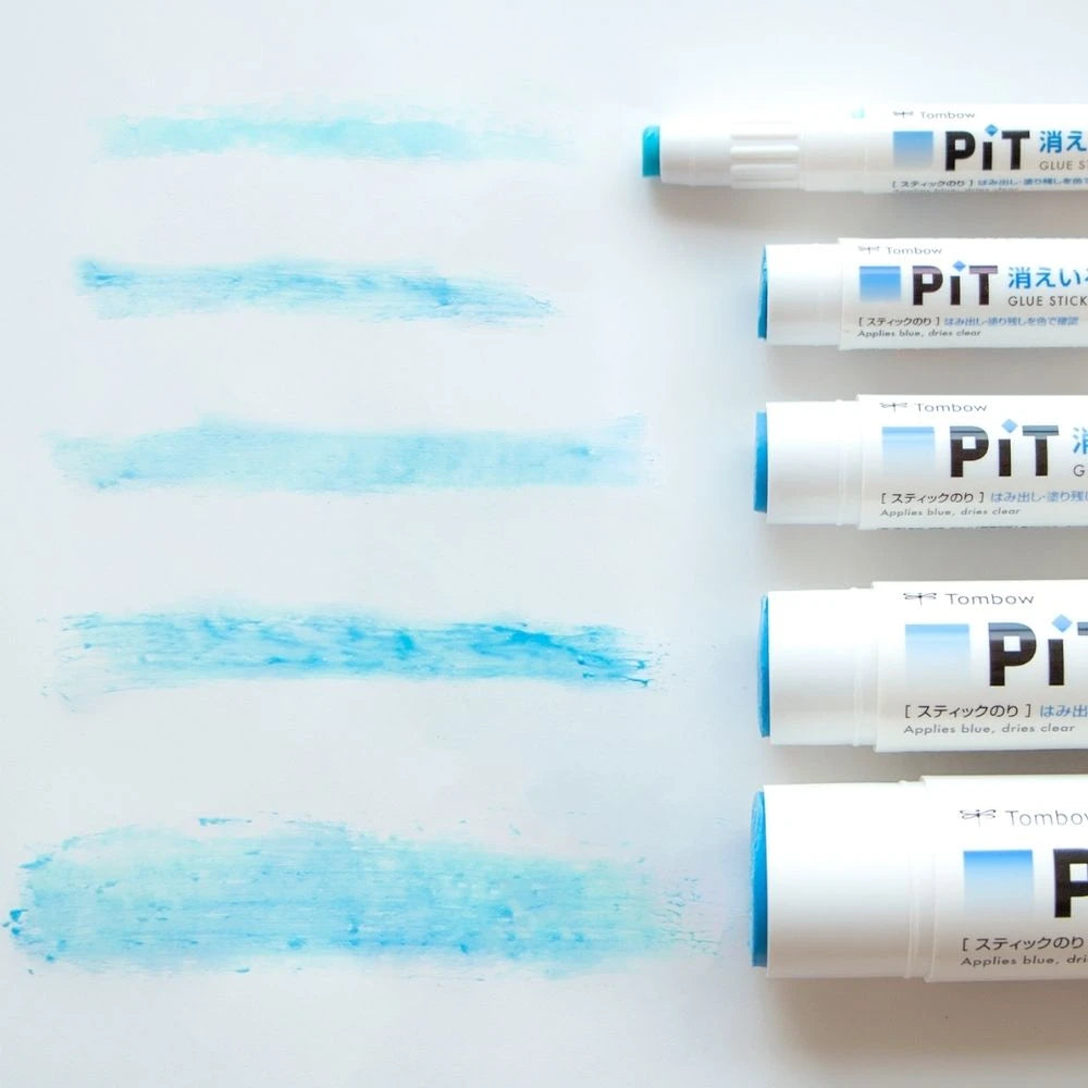 Tombow PiT Kieiro Uçan Mavi Renkli Güçlü Stick Yapıştırıcı 5gr