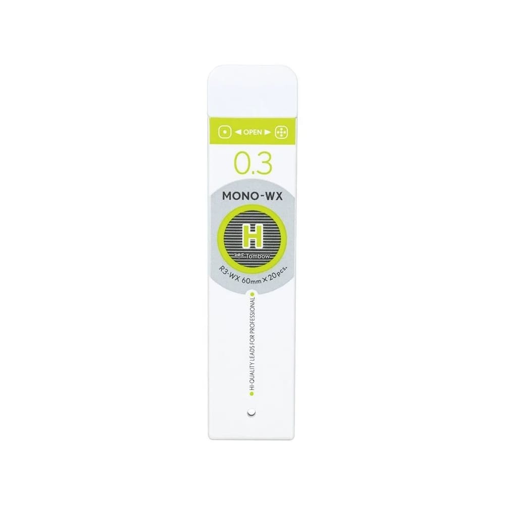 Tombow MONO-WX Profesyonel Uç 0.3mm 20'li Tüp H
