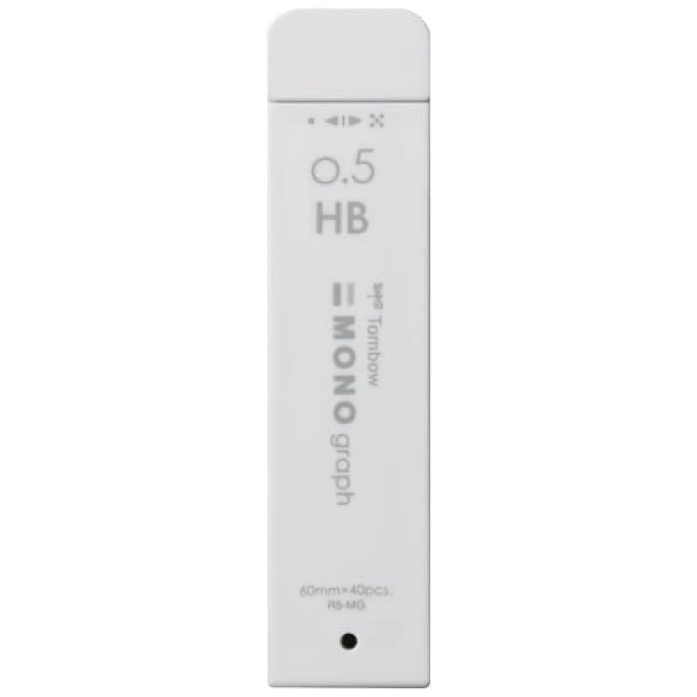 Tombow MONO Graph MG Profesyonel Uç 0,5mm 40'lı Tüp HB Gri