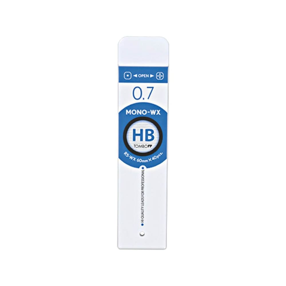 Tombow MONO-WX Profesyonel Uç 0.7mm 40'lı Tüp HB