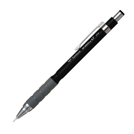 Tombow SH-300 Grip Mekanik Kurşun Kalem 0.7mm Siyah