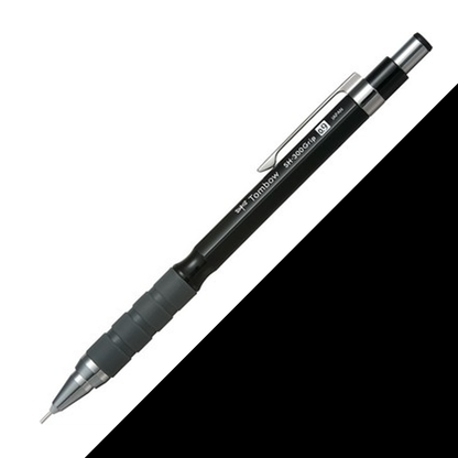 Tombow SH-300 Grip Mekanik Kurşun Kalem 0.9mm Siyah