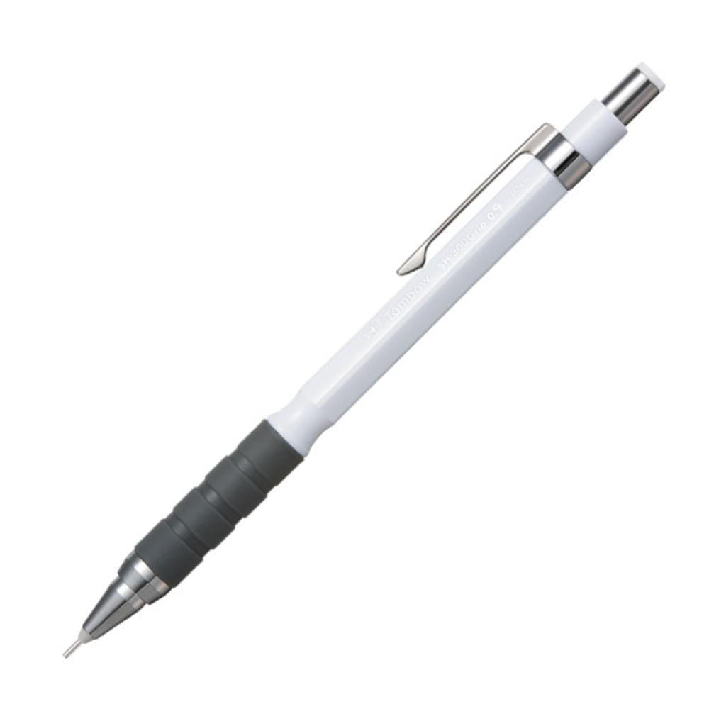 Tombow SH-300 Grip Mekanik Kurşun Kalem 0.9mm Beyaz