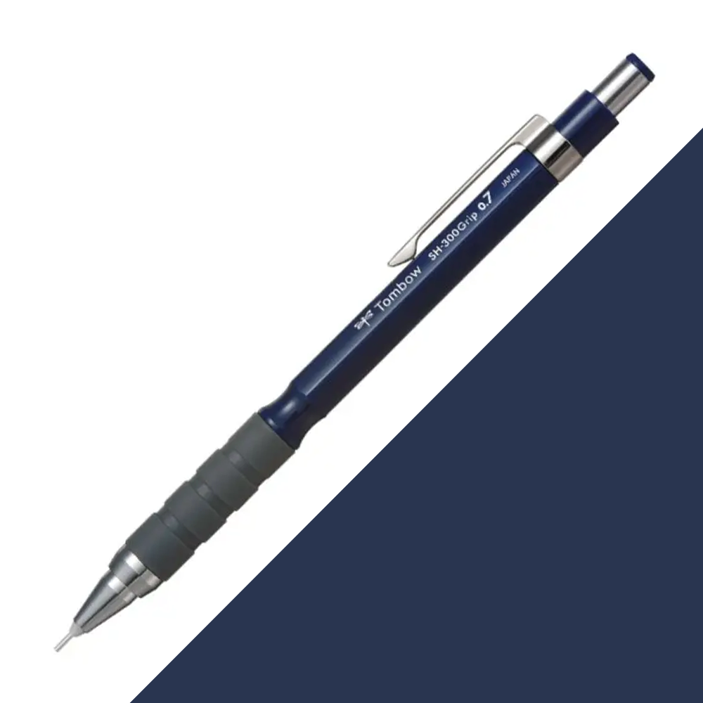 Tombow SH-300 Grip Mekanik Kurşun Kalem 0.7mm Lacivert