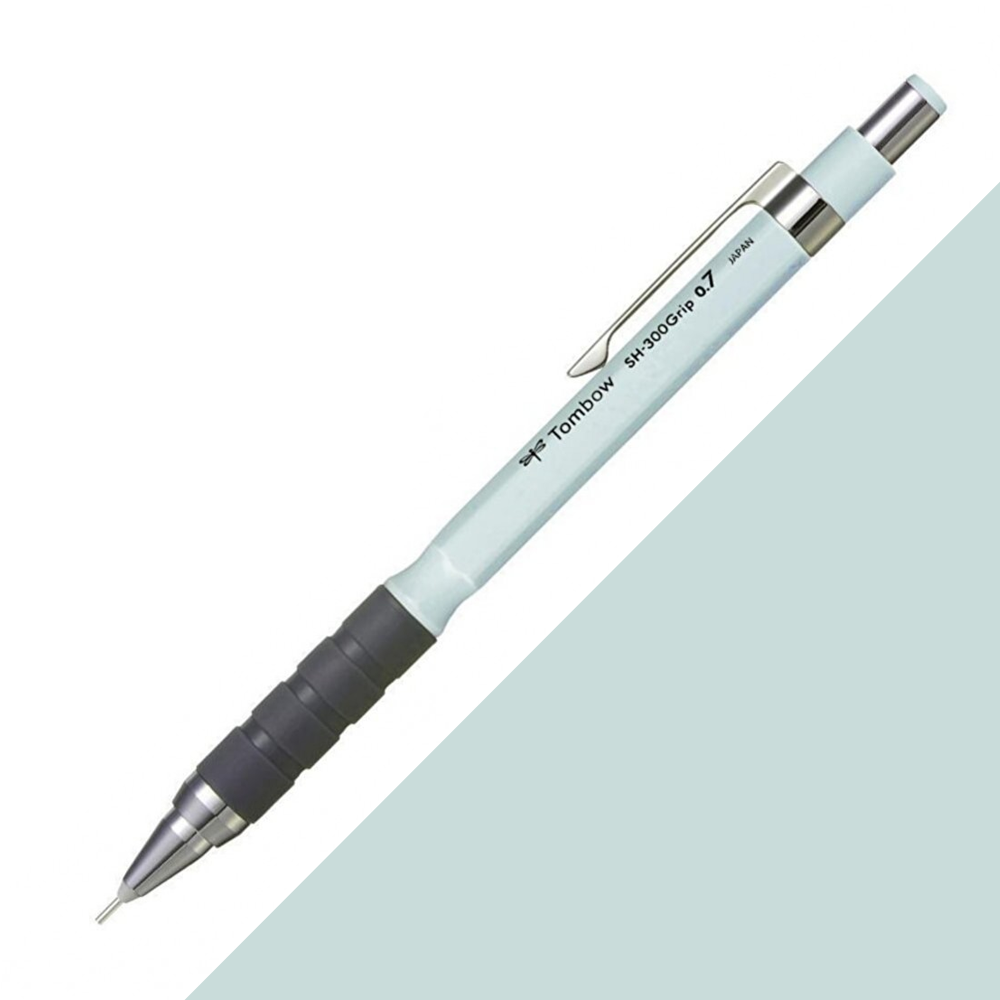 Tombow SH-300 Grip Pastel Mekanik Kurşun Kalem 0.7mm Gök Mavisi