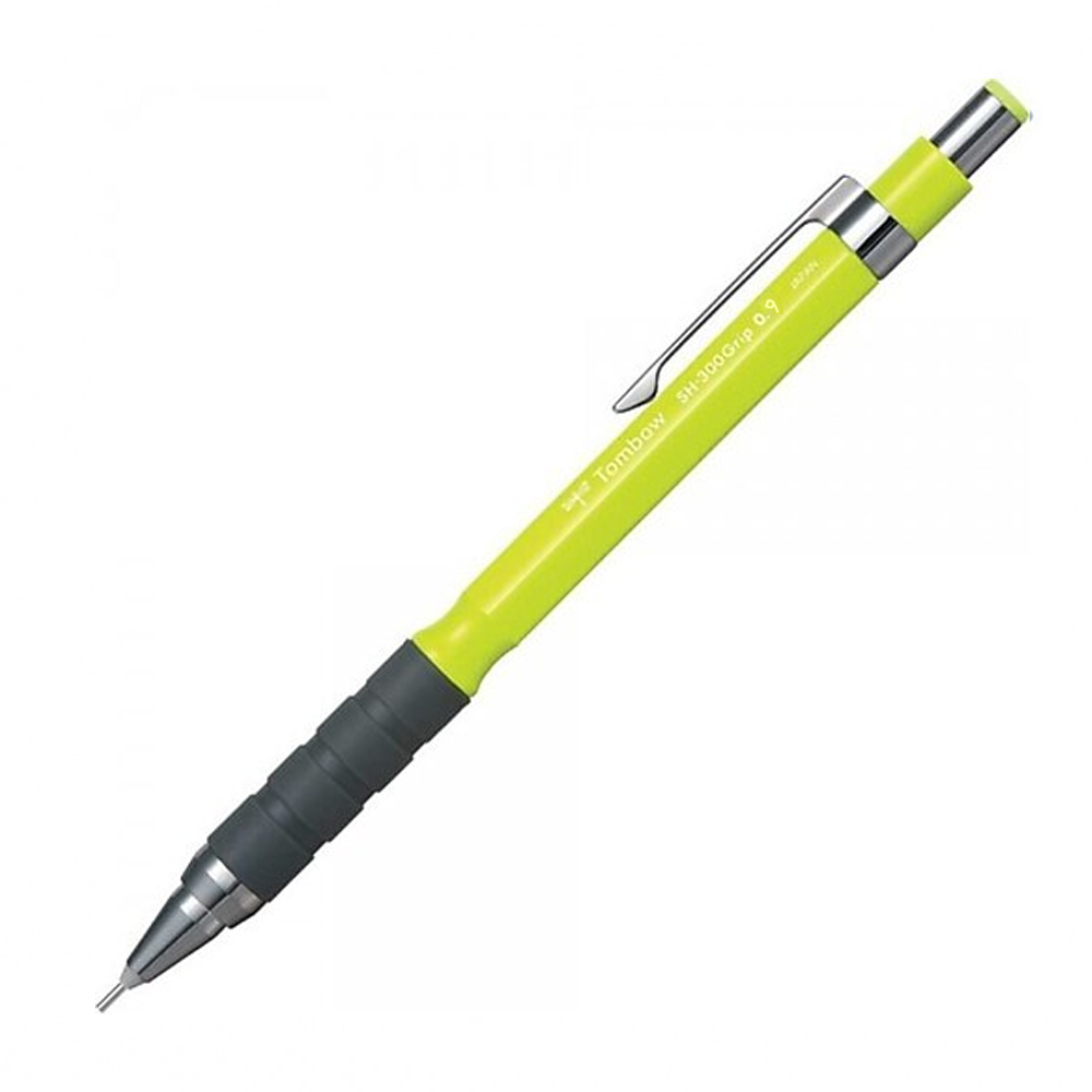 Tombow SH-300 Grip Neon Mekanik Kurşun Kalem 0.9mm Neon Sarı