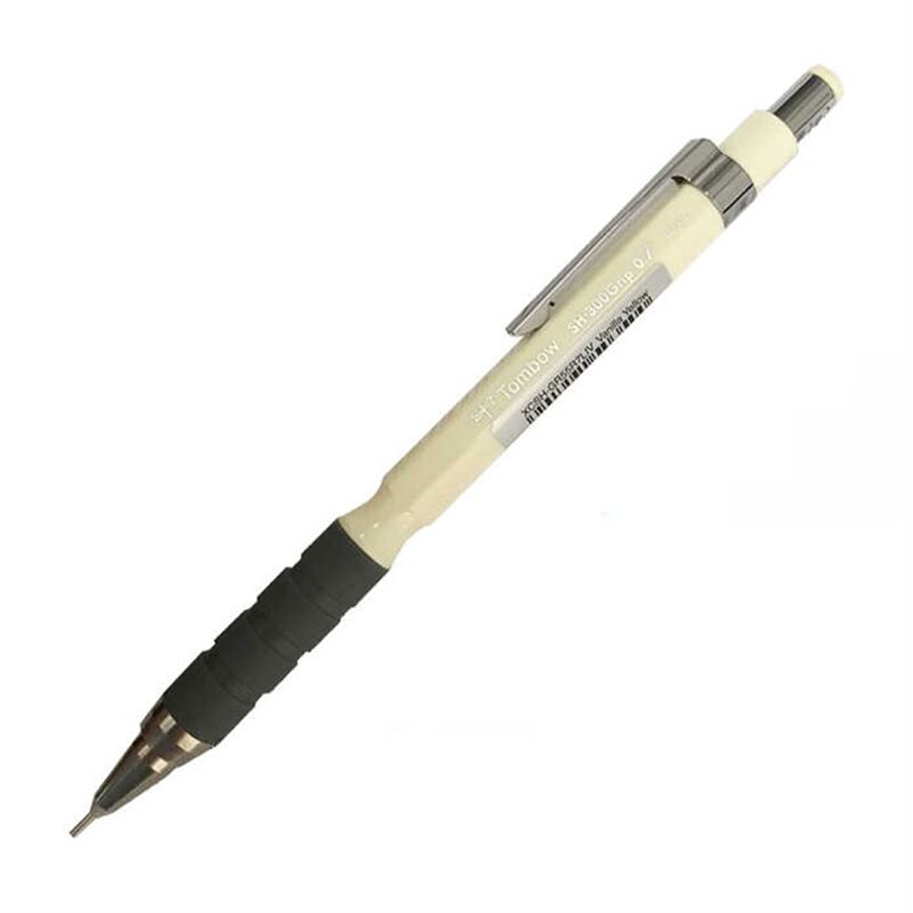 Tombow SH-300 Grip Pastel Mekanik Kurşun Kalem 0.7mm Vanilya Sarısı