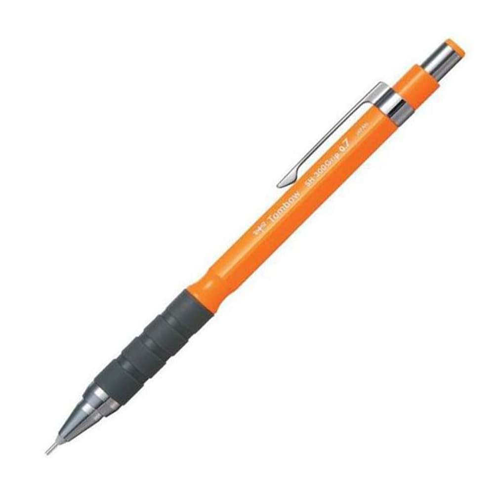 Tombow SH-300 Grip Neon Mekanik Kurşun Kalem 0.7mm Neon Turuncu