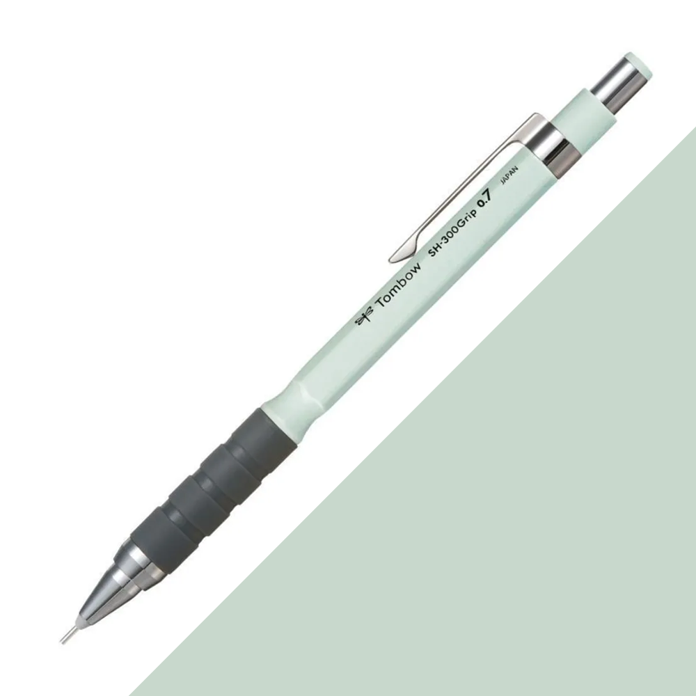 Tombow SH-300 Grip Pastel Mekanik Kurşun Kalem 0.7mm Nane Yeşili