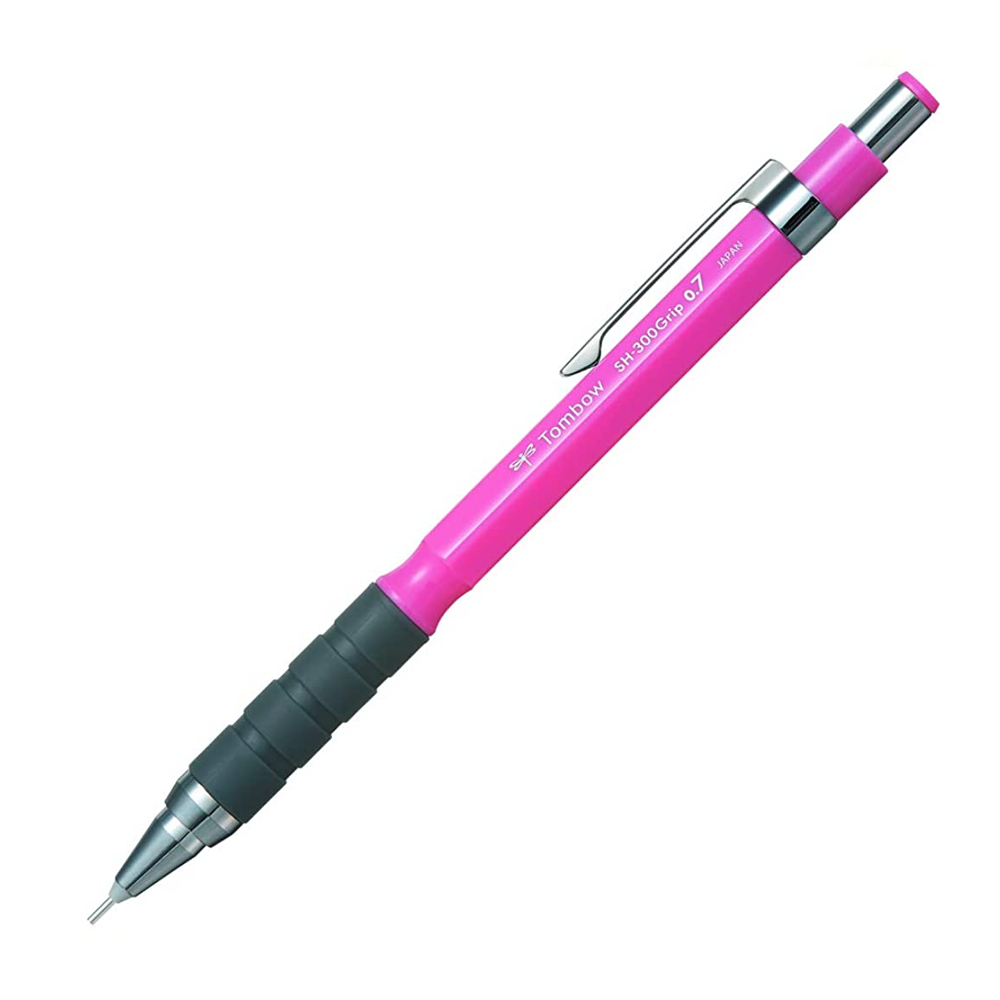 Tombow SH-300 Grip Mekanik Kurşun Kalem 0.7mm Pembe