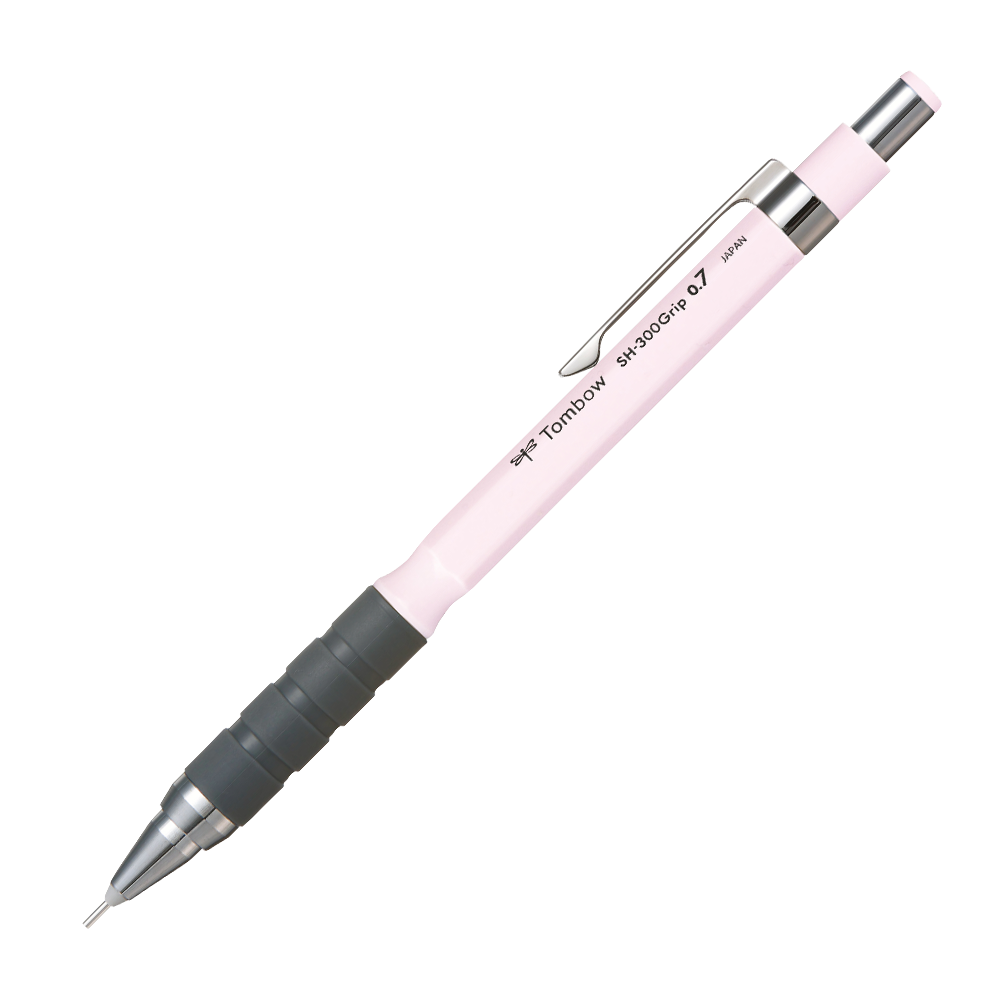 Tombow SH-300 Grip Pastel Mekanik Kurşun Kalem 0.7mm Sakura Pembe