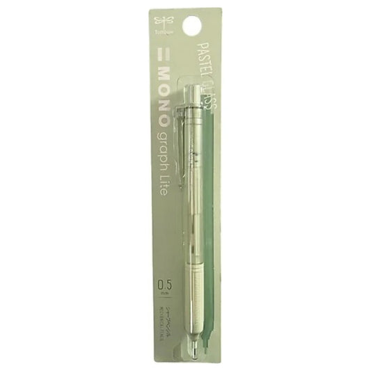 Tombow MONO Graph Lite Pastel Glass Mekanik Kurşun Kalem 0,5mm Cam Yeşil
