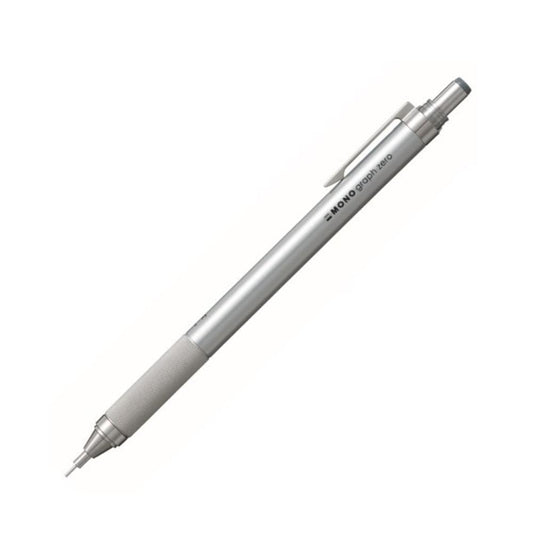 Tombow MONO Graph Zero Mekanik Kurşun Kalem 0.5mm Gümüş