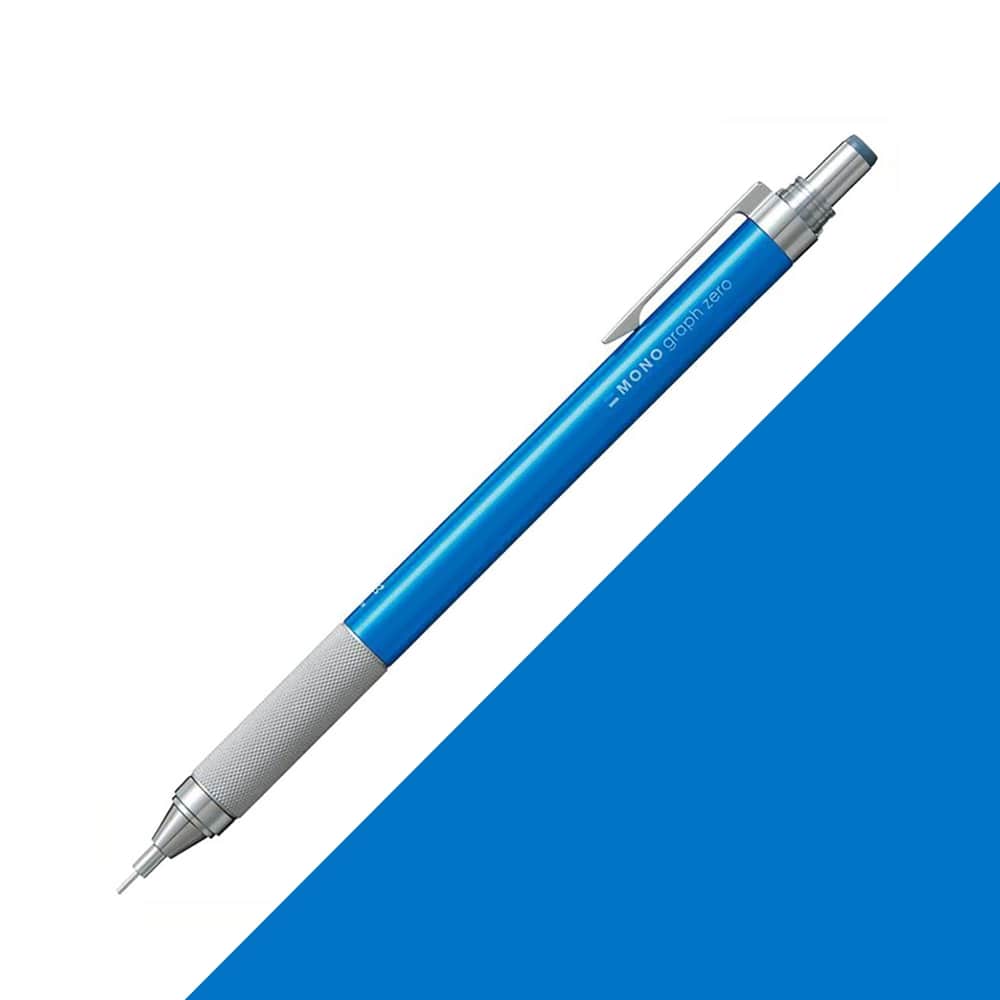 Tombow MONO Graph Zero Mekanik Kurşun Kalem 0.5mm Açık Mavi