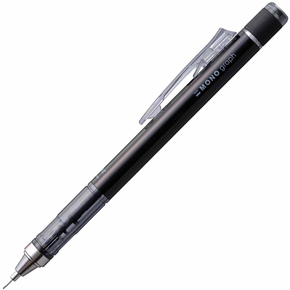 Tombow MONO Graph Mekanik Kurşun Kalem 0.7mm Siyah