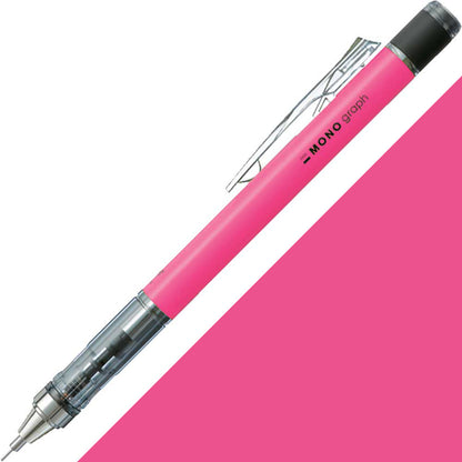 Tombow MONO Graph Neon Mekanik Kurşun Kalem 0.7mm Neon Pembe