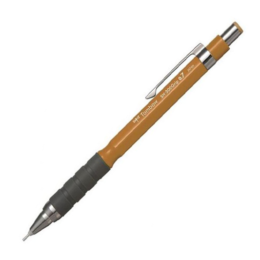 Tombow SH-300 Grip Metalik Mekanik Kurşun Kalem 0.7mm Altın