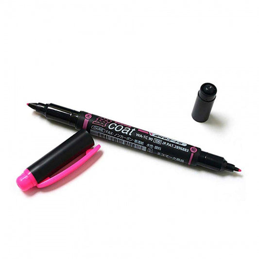 Tombow Kei-Coat Çift Uçlu Fosforlu Kalem Pembe