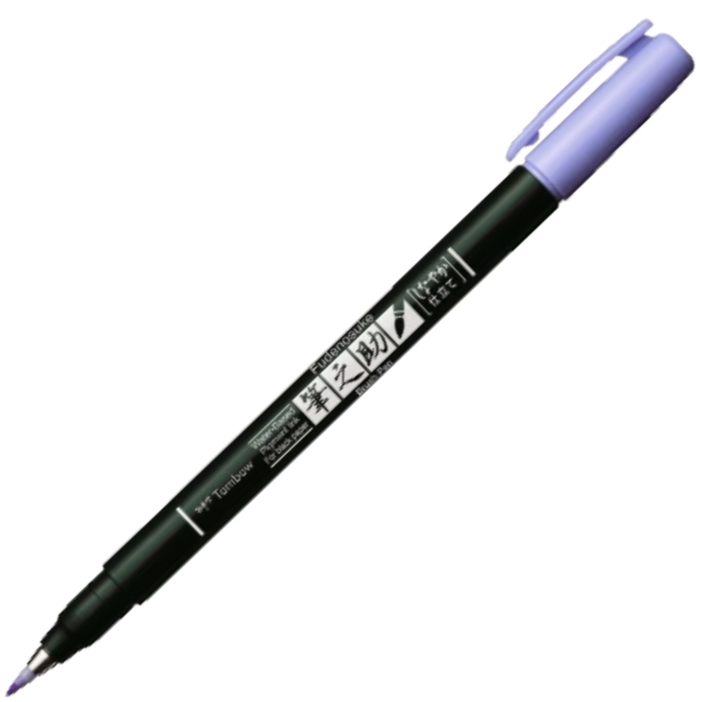 Tombow FUDENOSUKE Colors Yumuşak Fırça Uçlu Çizim&Kaligrafi Kalemi Lavanta 21