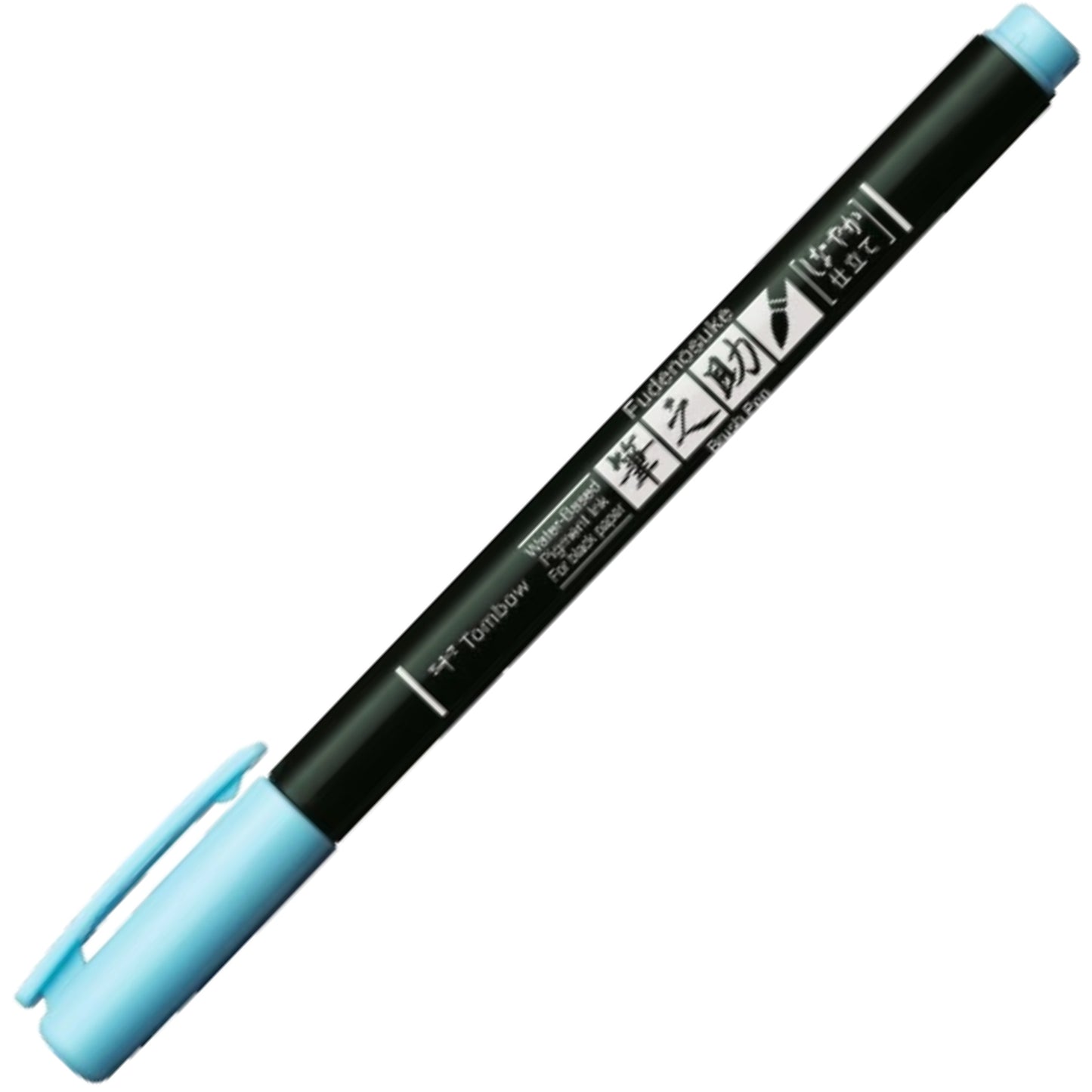 Tombow FUDENOSUKE Colors Yumuşak Fırça Uçlu Çizim&Kaligrafi Kalemi Açık Mavi 73