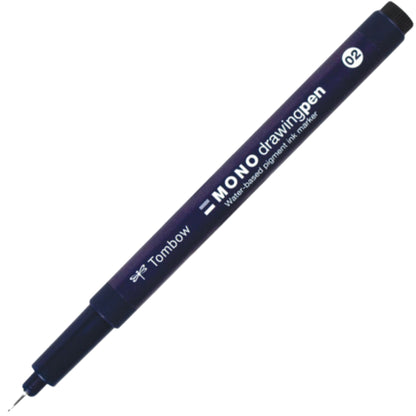 Tombow MONO Çizim Kalemi 0,2mm Siyah