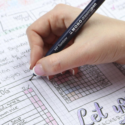 Tombow MONO Çizim Kalemi 0,2mm Siyah