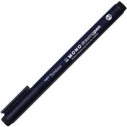 Tombow MONO Çizim Kalemi 0,3mm Siyah