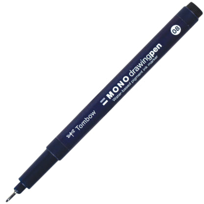 Tombow MONO Çizim Kalemi 0,8mm Siyah