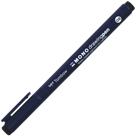 Tombow MONO Çizim Kalemi 0,8mm Siyah
